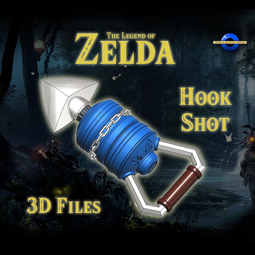 Legend of Zelda Hook Shot (Download Now) Etsy