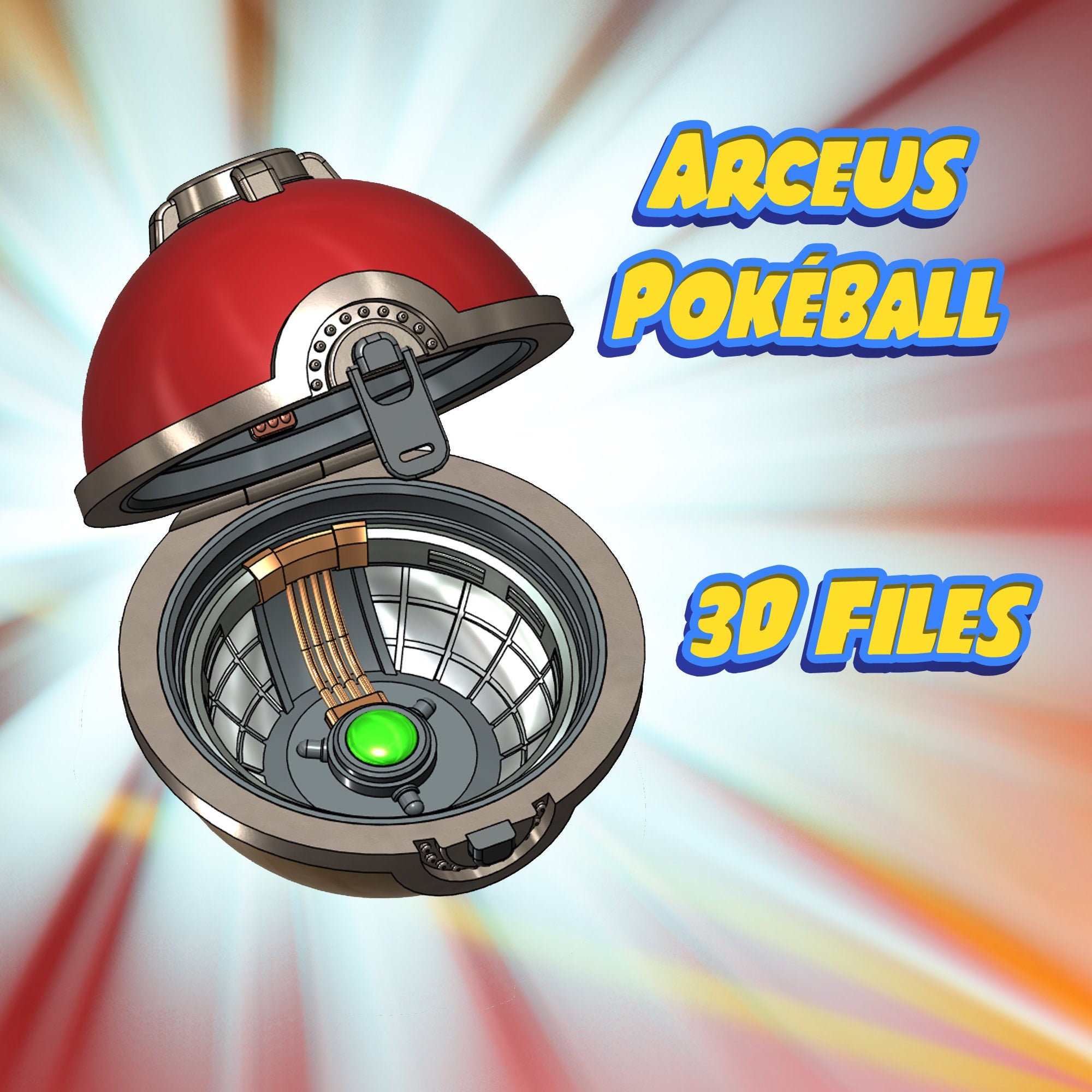 Pokémon Legends: Arceus Poké Ball Replica Figure