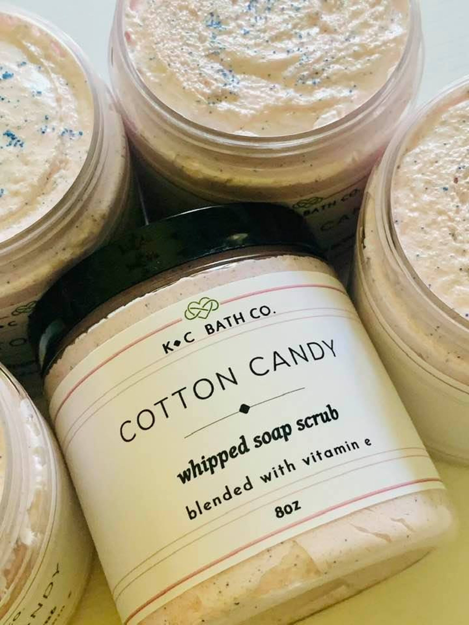 Whipped sugar scrub/cotton candy body scrub/skin care body Etsy
