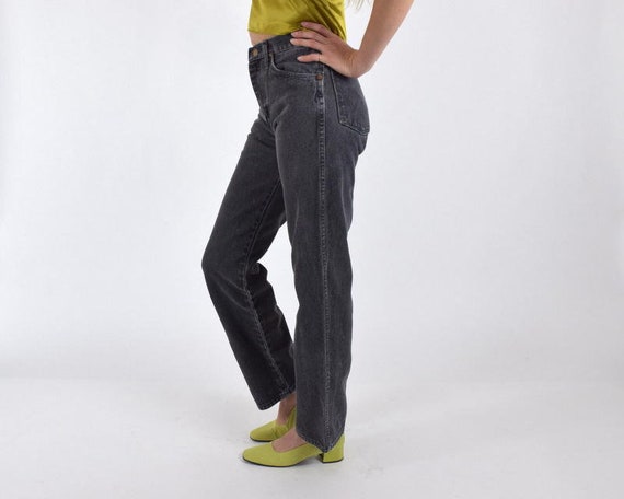faded black mom jeans