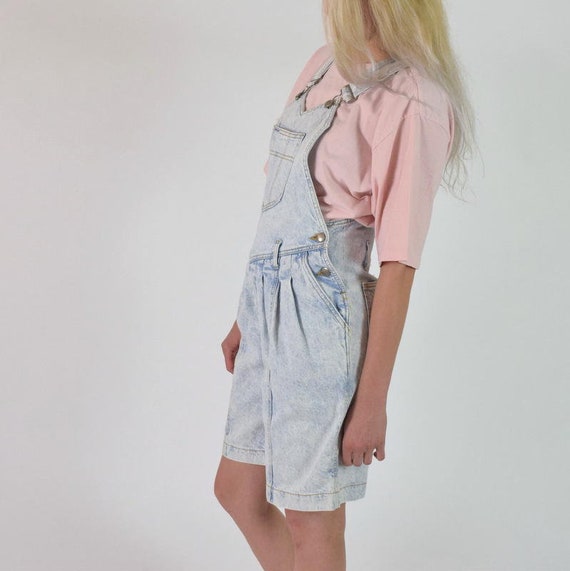 80s overalls shorts