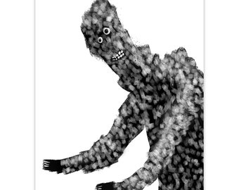 The Helping Dead Horror Fantasy Art Print Poster