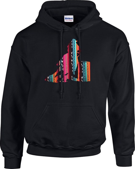 Serape Barrel Racing Hoodie, Barrel Racing Horse Hoodie, Barrel Racing Unisex Hoodie, Horse Hoodie