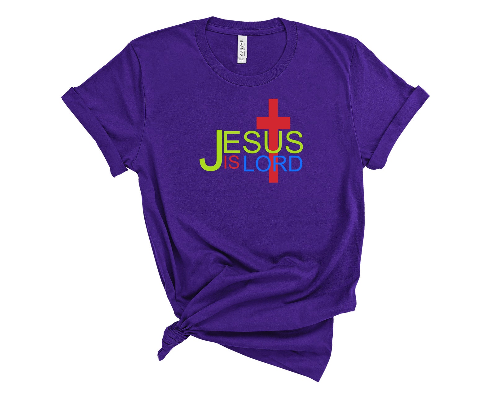 Jesus is Lord Tshirt Christian Tshirt Jesus Tshirt Cross Etsy UK