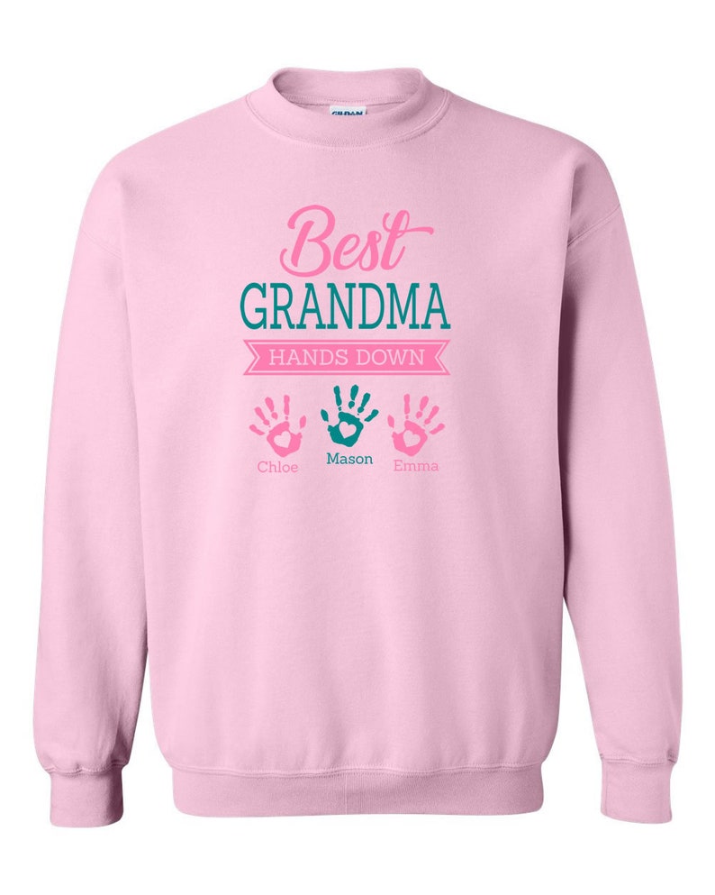 Personalized Grandma Sweatshirt Personalized With Grandkids | Etsy
