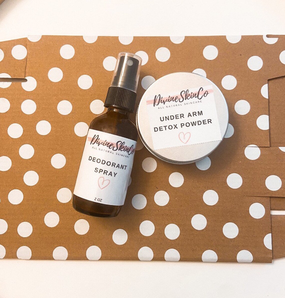 Armpit Detox Deodorant Spray Natural Deodorant Set of 2 Etsy