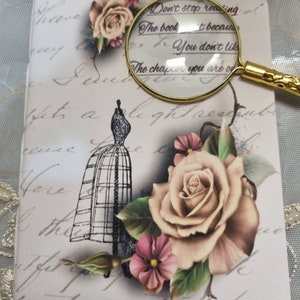 Cahier avec ligné A6 / Mini journal à couverture souple de style vintage / Bloc-notes ligné de format poche / Livre de poche de style vintage / Bloc-notes ligné A6