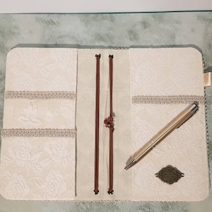 Stoff Traveler&#39;s Notebook / Vintage Style Traveler&#39;s Notebook / A5 Travelers Notebook / TN Insert Cover