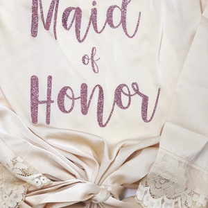 Mother of the Bride Gift, Mother of the Bride Robe, Mother of the Groom Gift, Mother of the Groom Robe, Bridal Robe, Bridesmaid Robes image 5