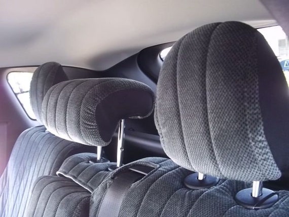 Custom Fit Auto truck van Seat Covers in a Plush Velour Fabric Non