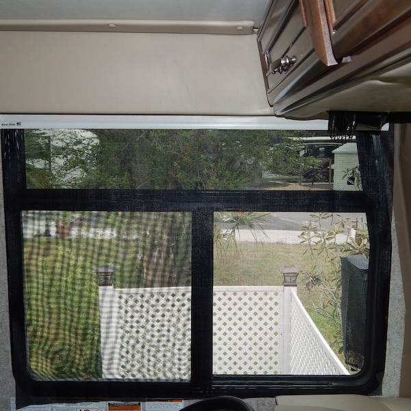 RV Interior Side Window Privacy Shades For 5th Wheels - Travel Trailers and Class A Motorhomes