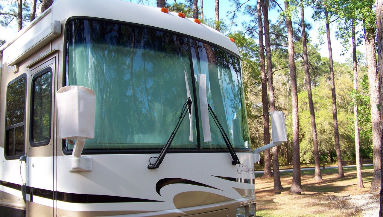 Freightliner Rv Windshield Privacy Interior RV Windshield Privacy Shades | Etsy