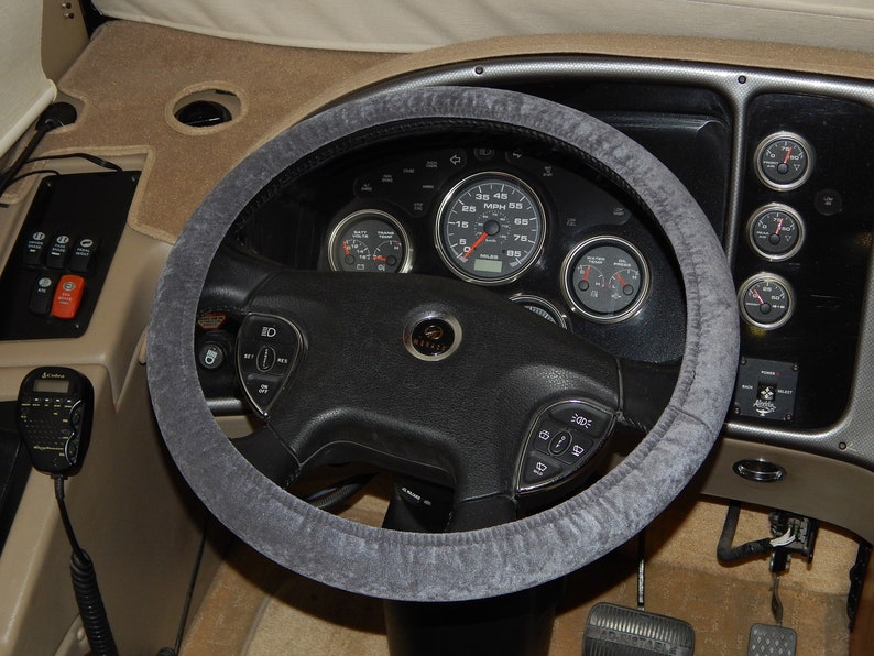 Brushed Suede RV Steering Wheel Covers Etsy