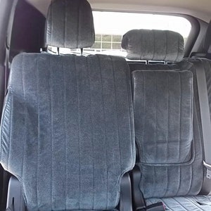 Non detachable headrest seat covers sale