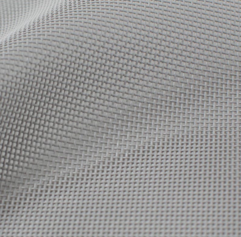 Gray RV windshield privacy shade material with suction cup for Class A RV windshield shade.