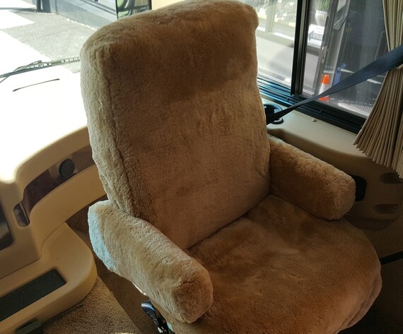 Tailor Made Sheepskin Captian Chair Covers Etsy