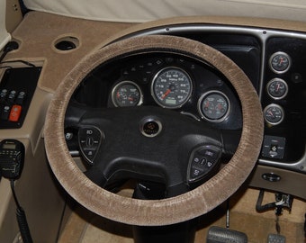 Plush Velour RV Steering Wheel Covers