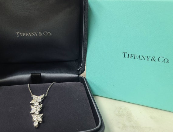 Tiffany victoria clearance mixed cluster necklace