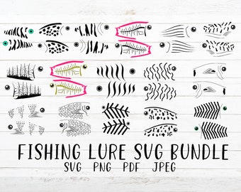 Download Fishing lure svg | Etsy