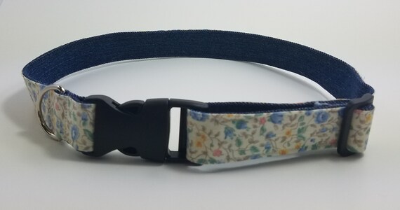 Upcycled dog collar Clearance