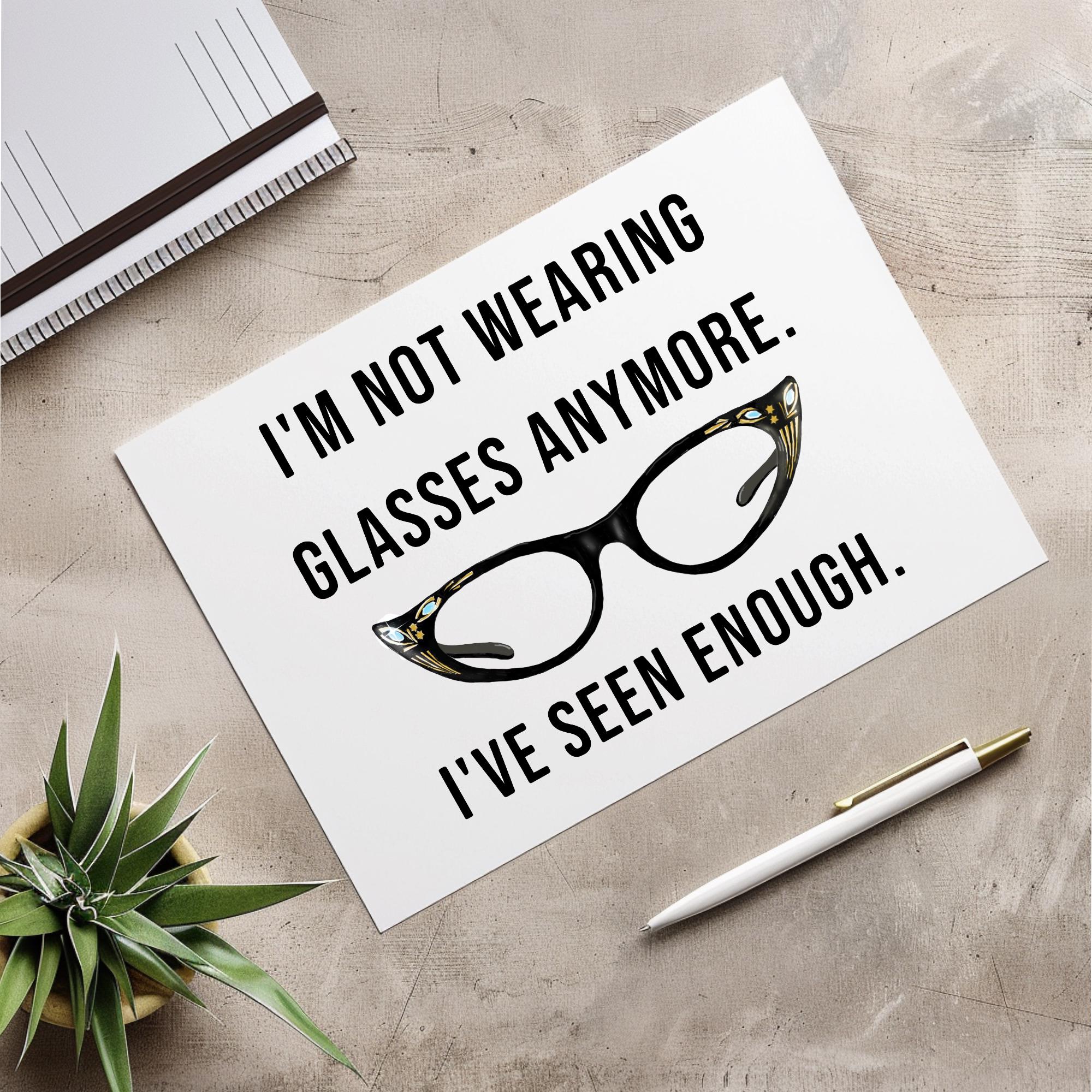 Funny Greeting Card - I
