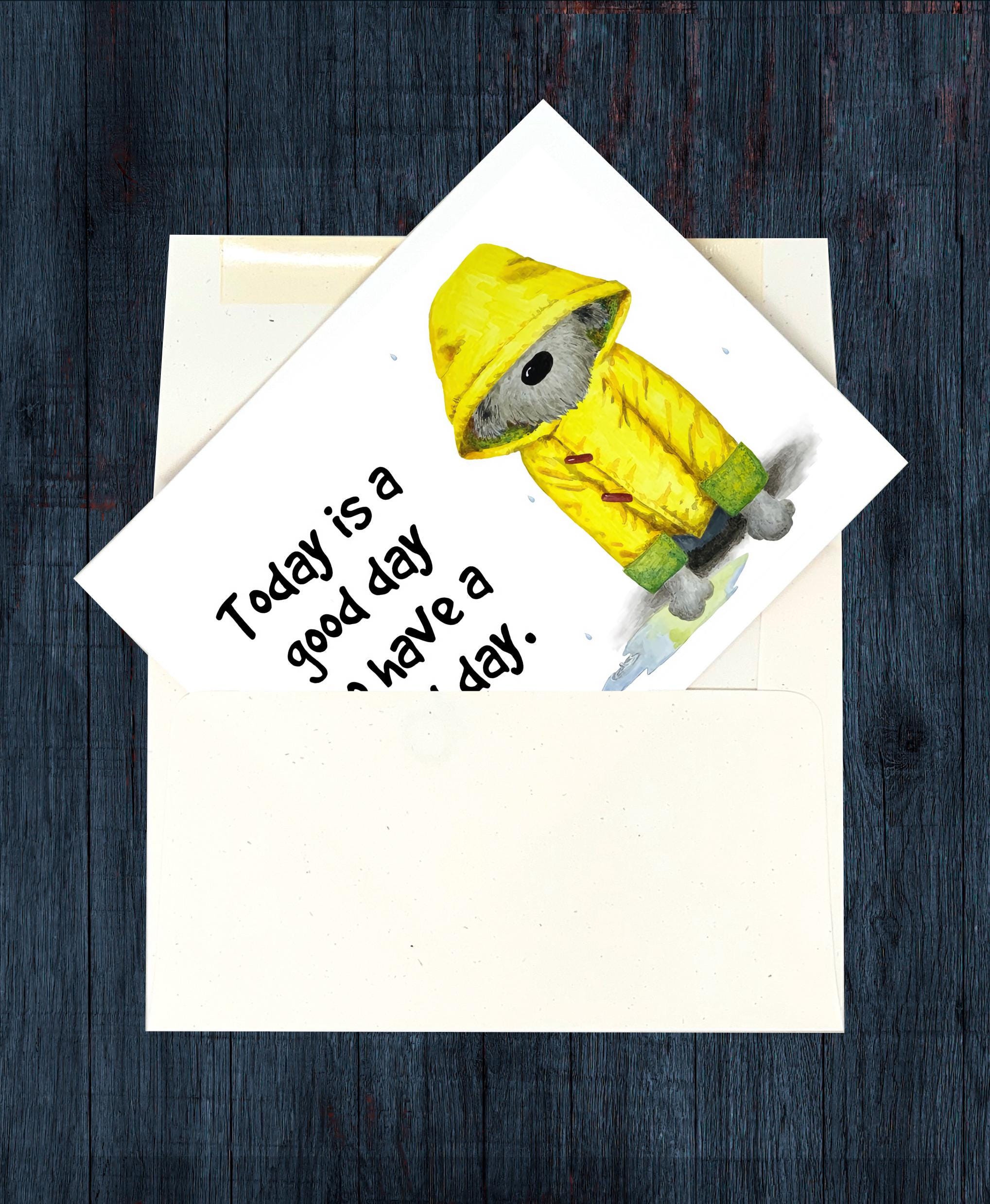 Funny Notecard Set, Five Cards - Etsy