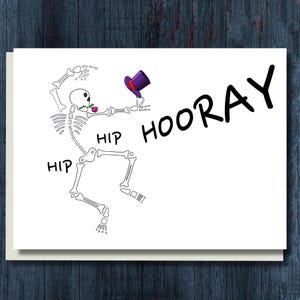 Funny Get Well Card - Hip Hip Hooray!