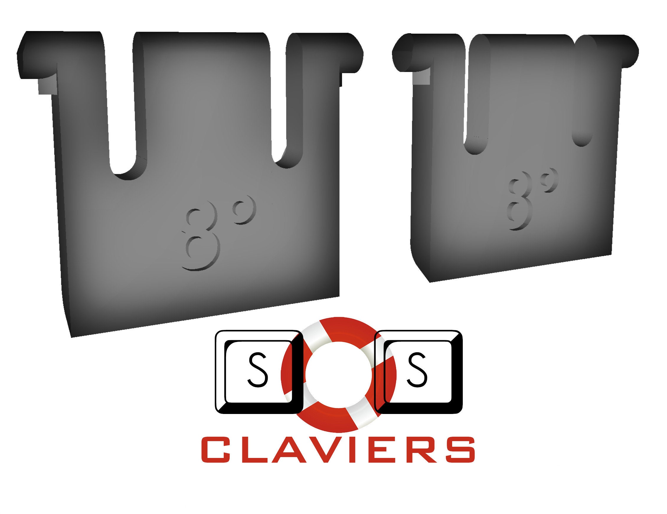 COOLER MASTER CK530 V2 Keyboard Spare Replacement Leg COOLER MASTER CK530 V2 Keyboard Spare Replacement Leg