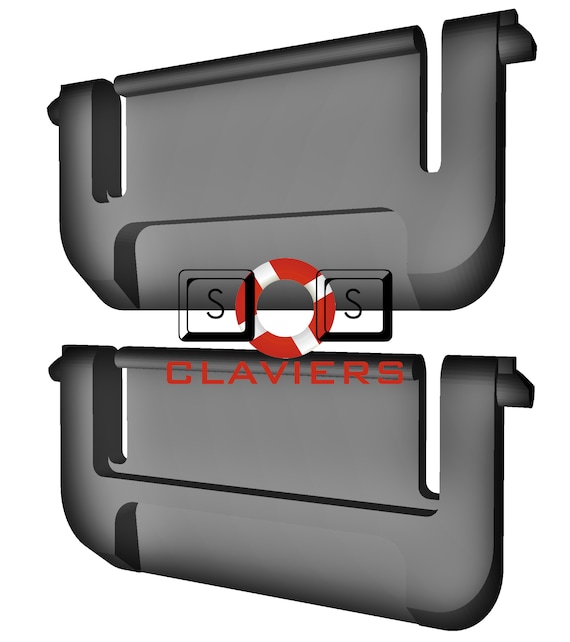 Pieds Support Pour Clavier Sans Fil Logitech Wave - Pièce De Rechange Neuve