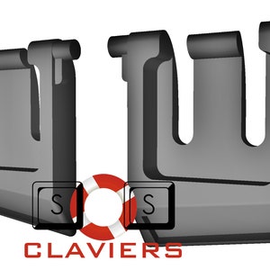 Replacement feet for Dell KB522 / KB522p