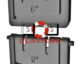 Pieds Inclinaison (tilt Legs) Pour Clavier Razer Huntsman V3 Pro - Pièce De Rechange Neuve