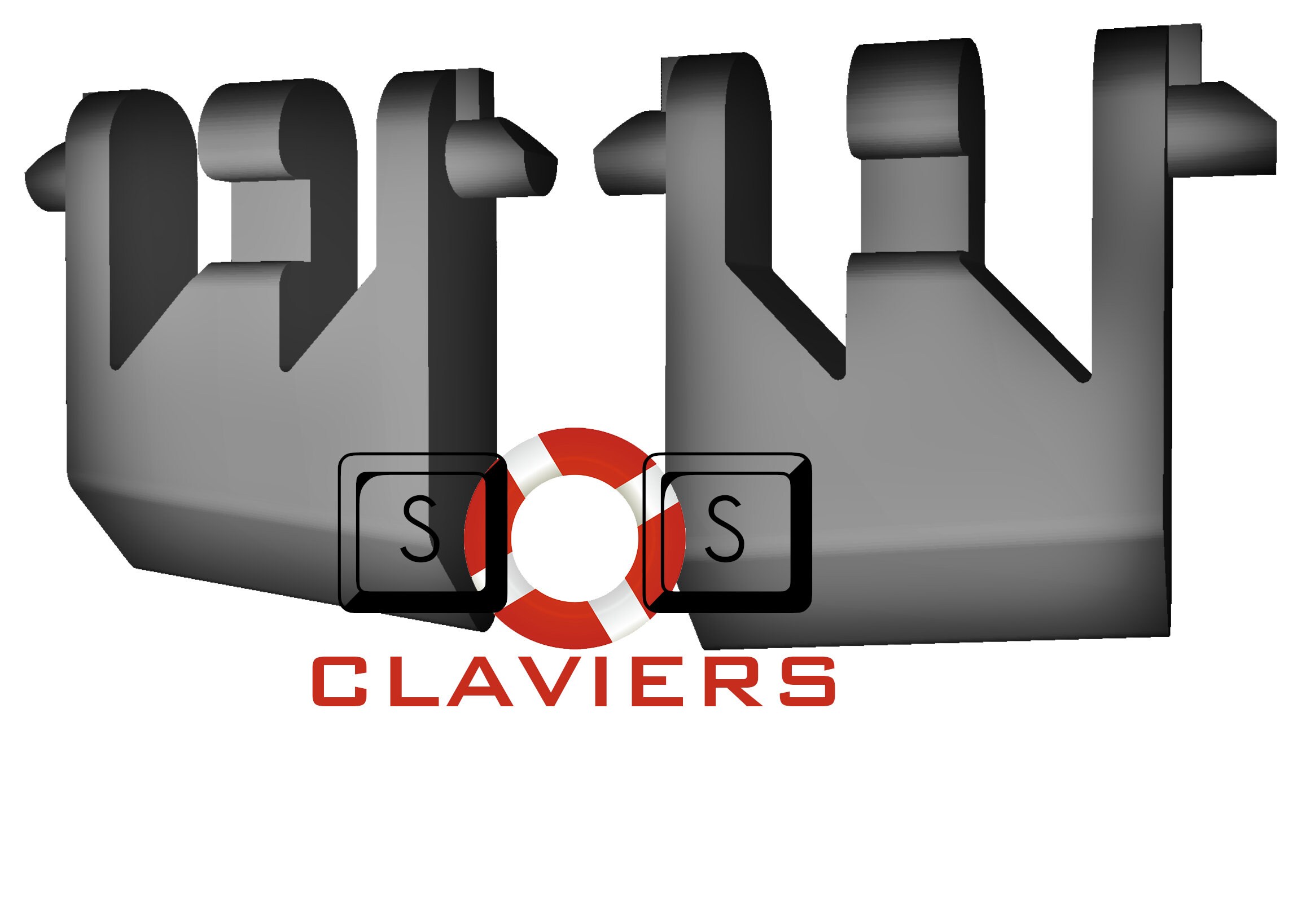 Pieds De Remplacement Pour Clavier Corsair K70 Lux - Noirs - Références RGP0021/RGP0040