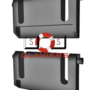 HyperX Alloy Elite 2 Keyboard Spare Replacement Tilt / Foot / Stand / Leg / Feet