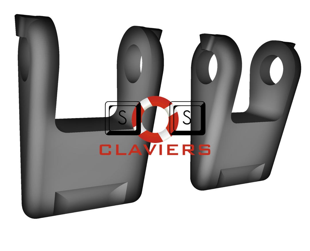 Pieds Inclinaison (Tilt Legs) De Rechange Pour Clavier IBM Model M 1394332 - Neufs