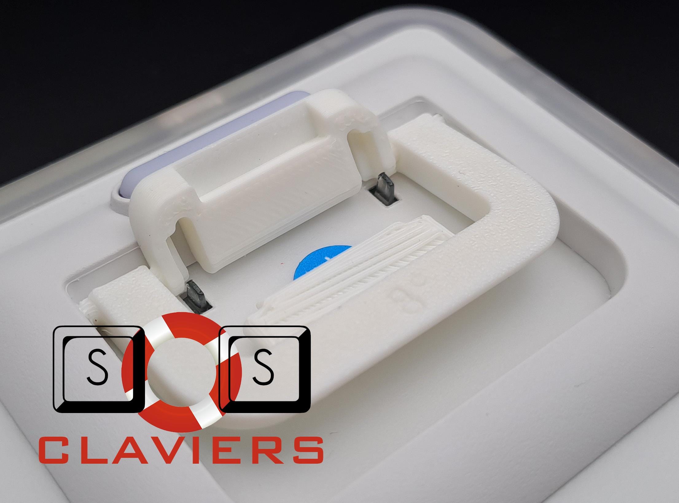 Pattes De Remplacement Pour Clavier Logitech G105 - Noires, Neuves
