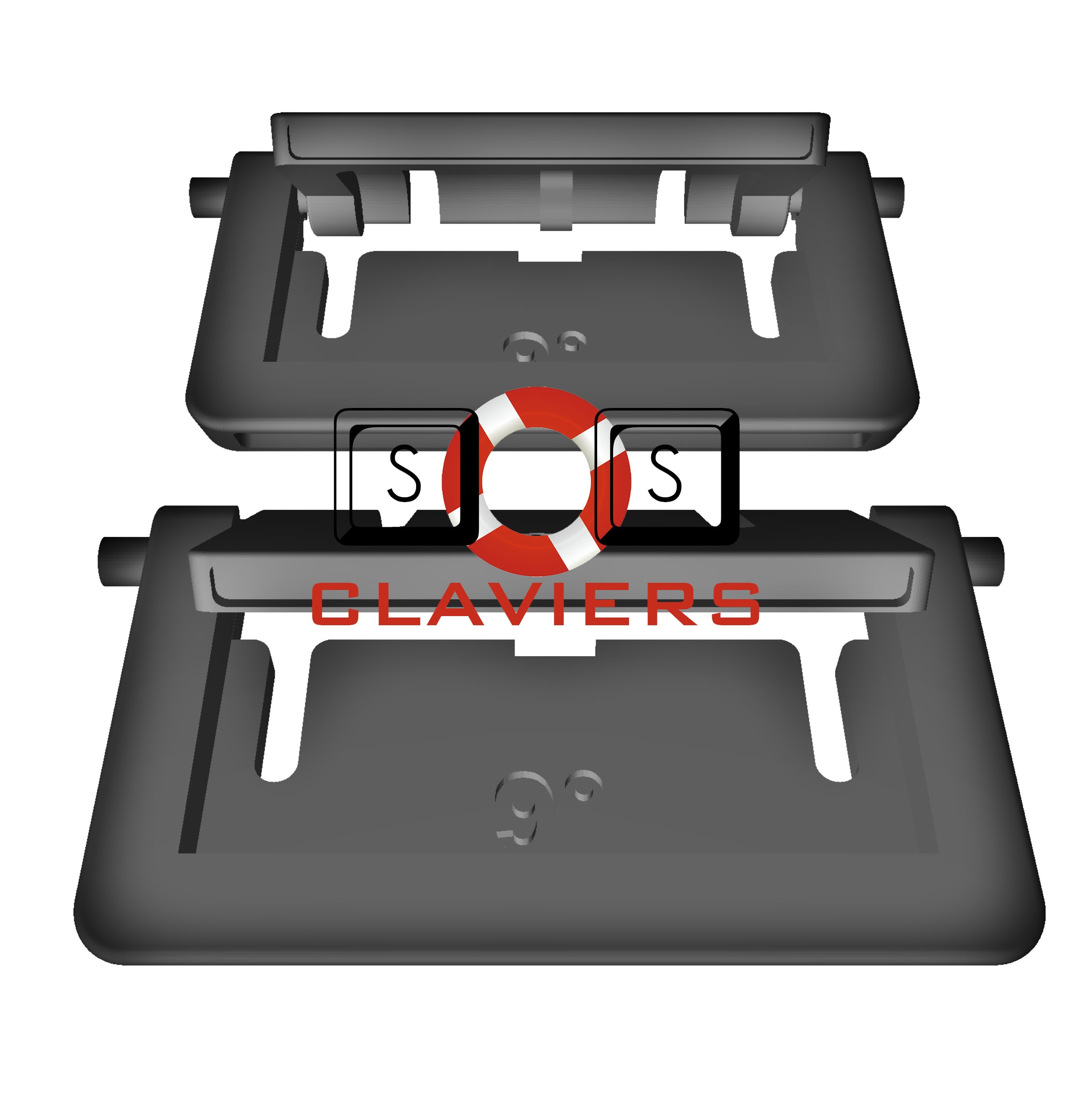 Pattes De Rechange Pour Clavier Razer Huntsman Elite - RZ03-0187 - Neuf Sous Blister