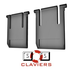 Logitech K345 / Logitech MK345 Teclado Repuesto Pierna Soporte Pata inclinación