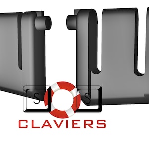 Replacement Feet for Corsair Strafe RGB MK.2 Keyboard