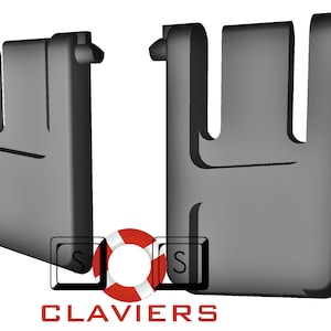 Pieds De Rechange (tilt Legs) Pour Clavier Sans Fil HP Wireless 300 - Réf. HSA-A002K / 3ML04AA - Neuf