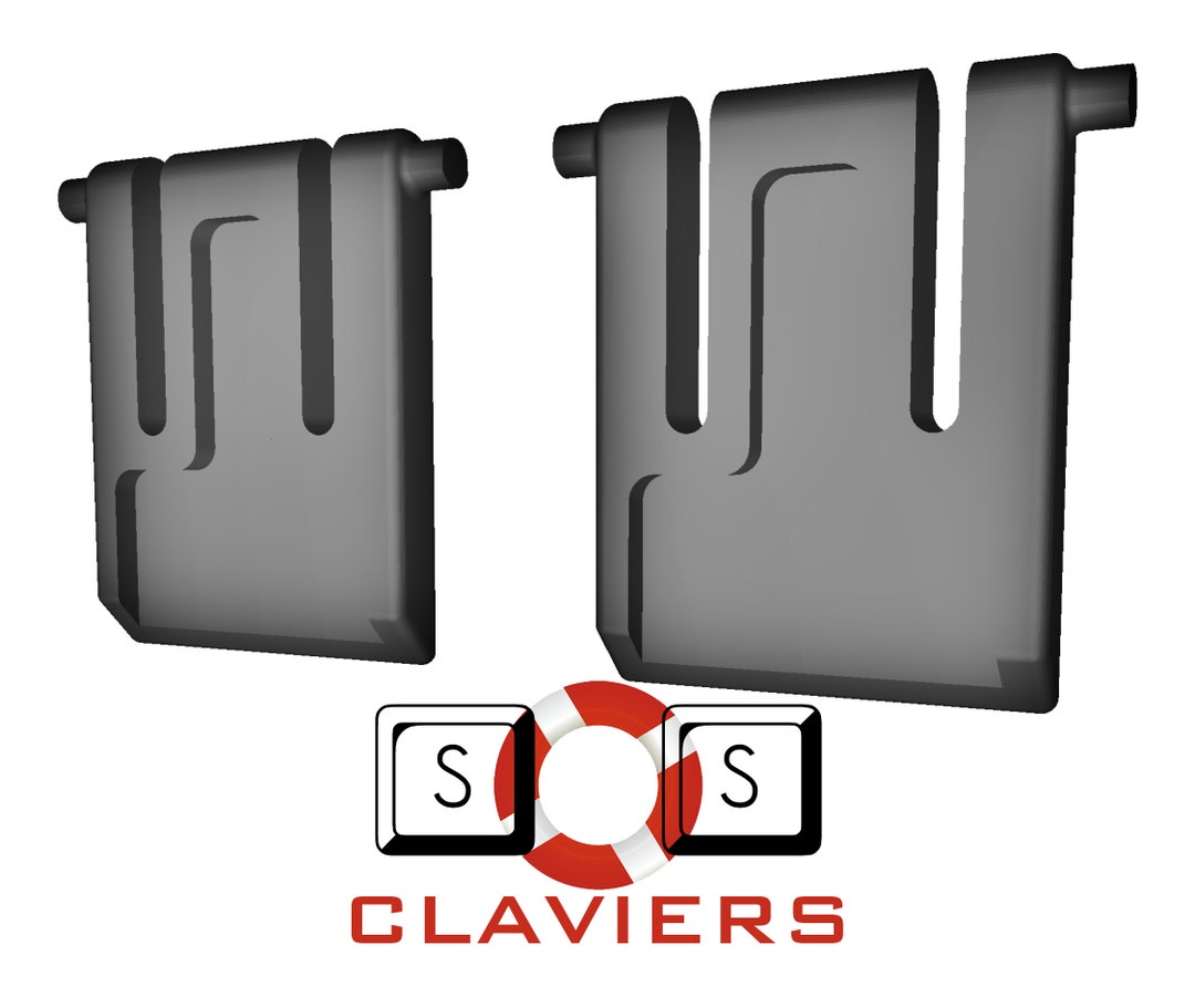 Pieds de remplacement pour clavier Dell USB Slim Multimedia Keyboard