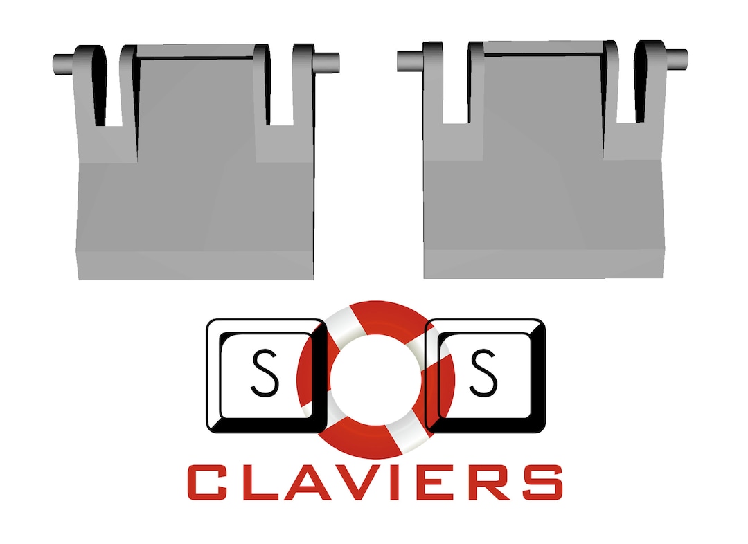 Pieds de remplacement pour clavier Redragon S107 RGB