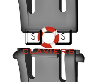 Corsair K55 / K57 / K66 / K68 Keyboard Spare Replacement Tilt / Foot / Stand / Leg / Feet