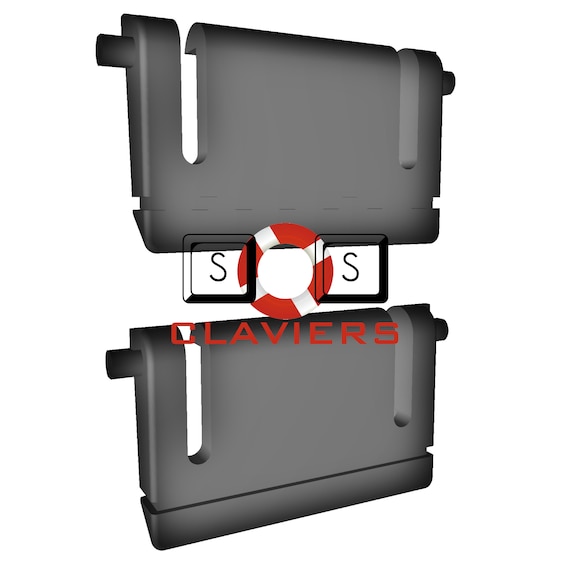 Pieds De Rechange Pour Clavier Das Keyboard Prime 13 - Set De Pieds Inclinables