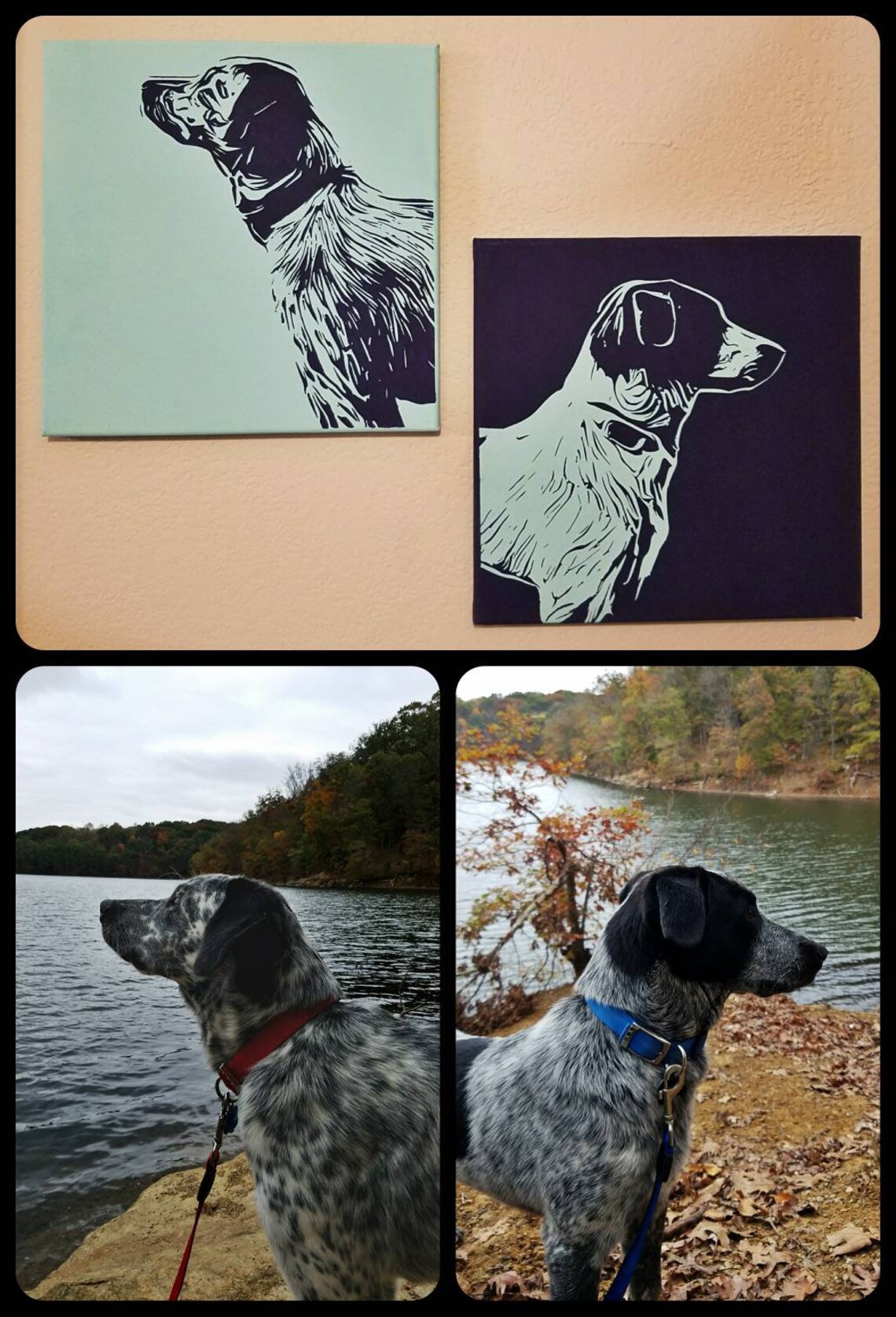 Peinture personnalisée pour animaux de compagnie Etsy