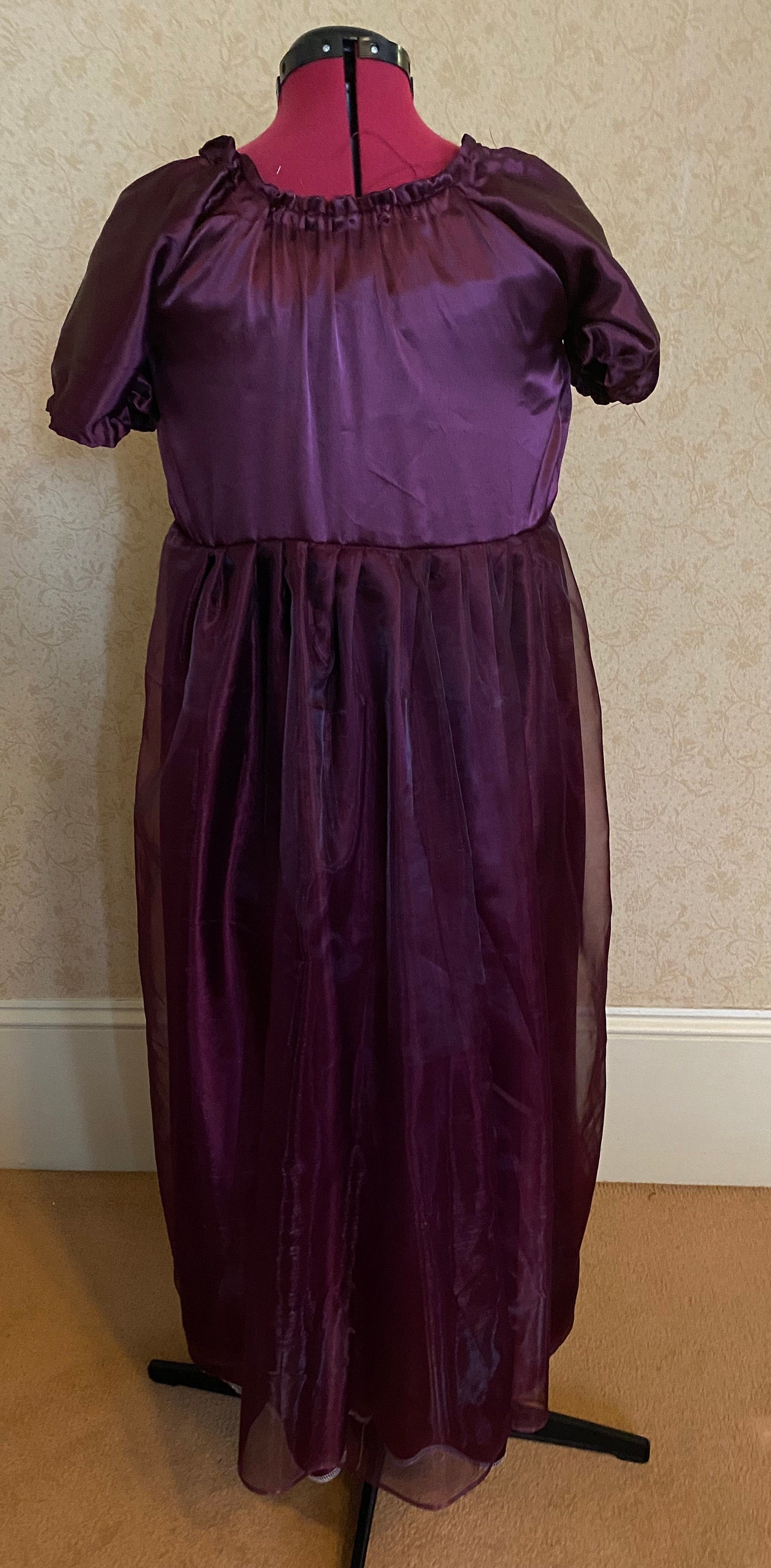 Purple Eyelet Emma Dress main image 0
