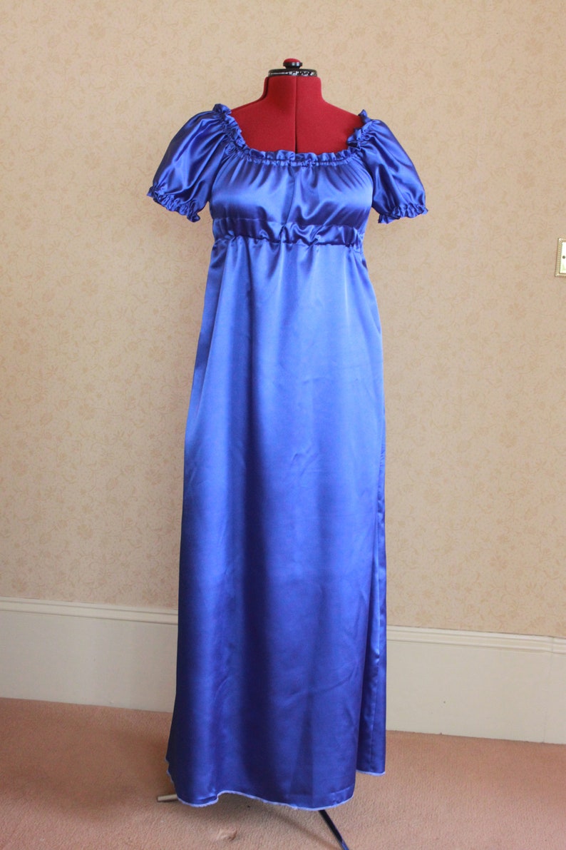 regency evening gown