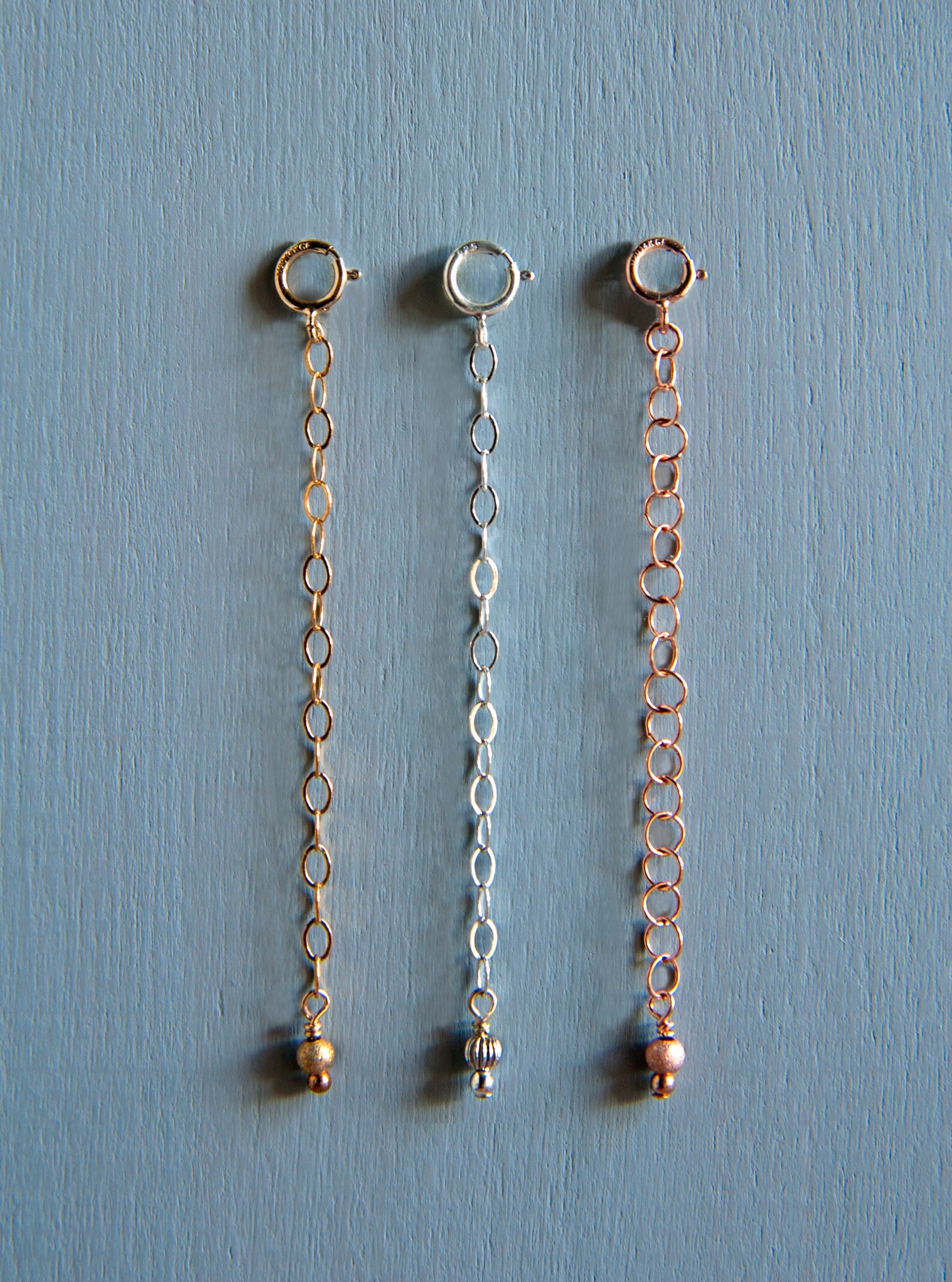 Necklace Extender Chain Extender Necklace Adjuster Gold Etsy
