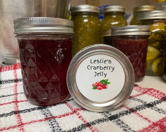 Homemade Cranberry Jelly