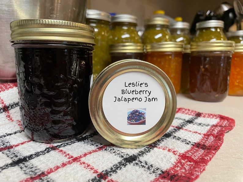 Blueberry Jalapeno Jam Etsy
