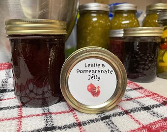 Homemade Pomegranate Jelly